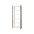 Pierce Etagere, Bronze and Polished Nickel