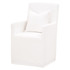 Essentials For Living - Shelter Slipcover Arm Chair with Casters (6665.LPPRL-C)