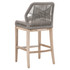 Essentials For Living - Loom Outdoor Barstool in Platinum Rope (6808BS.PLA-R/SG/GT)