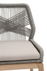 Essentials For Living - Loom Outdoor Dining Chair in Platinum Rope, Set of 2 (6808KD.PLA-R/SG/GT)