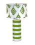 Dana Gibson - Green Striped Stacked Lamp