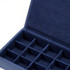 Wolf - Heritage 15 Piece Cufflink Box in Navy (290517)