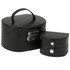 Wolf - Heritage Mini Oval Box in Black (281402)