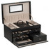 Wolf - Heritage Large Jewelry Box in Black (280202)