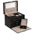 Wolf - Heritage Medium Jewelry Box in Black (280102)