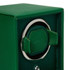 Wolf 1834 - Cub Single Watch Winder With Cover in Tutti Frutti Green (461143)