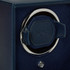 Wolf 1834 - Cub Double Watch Winder With Cover in Navy (461217)