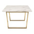 Zuo Modern Atlas Coffee Table Stone & Gold