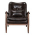 Zuo Modern Bully Lounge Chair & Ottoman Brown