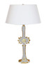 Dana Gibson Salutation Lamp in Grey