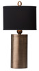 Thumprints Mirage Black Shade Table Lamp
