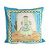 Dana Gibson Emperor Pillow In Turquoise