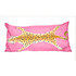 Dana Gibson Leopard Lumbar In Pink