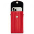 WOLF MIMI PHONE CASE WITH WRISTLET & LANYARD RED