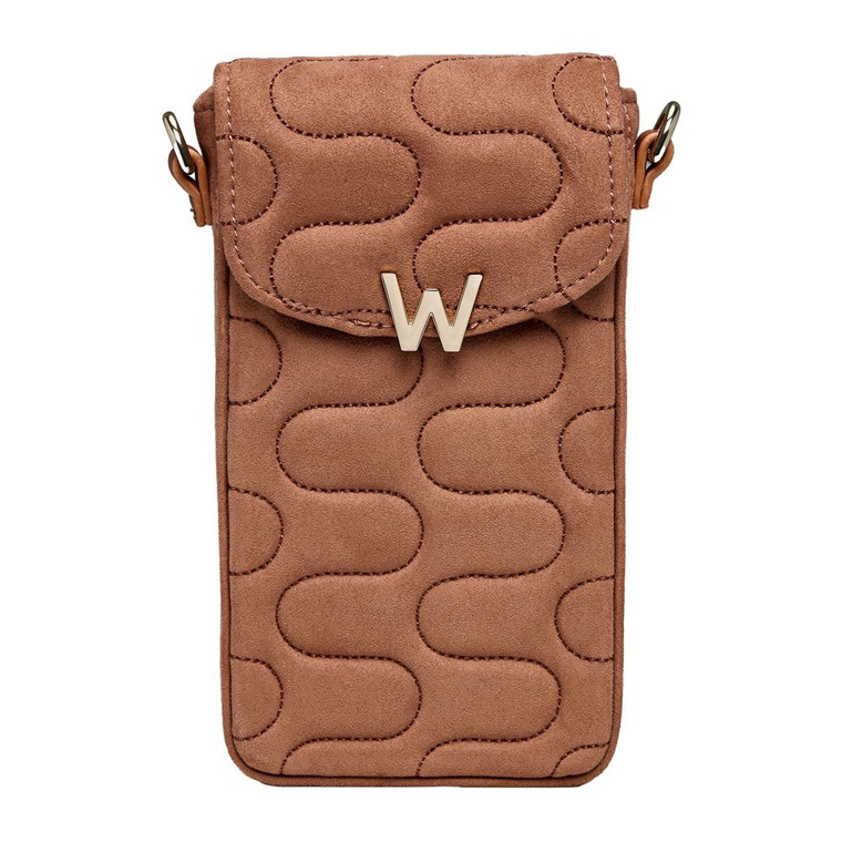 Wolf 1834 - Mimi Swirl Phone Bag Nutshell Brown (769506)