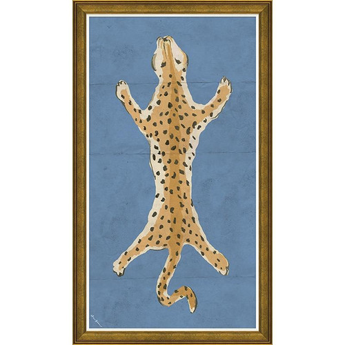 Dana Gibson - Large Leopard in Blue