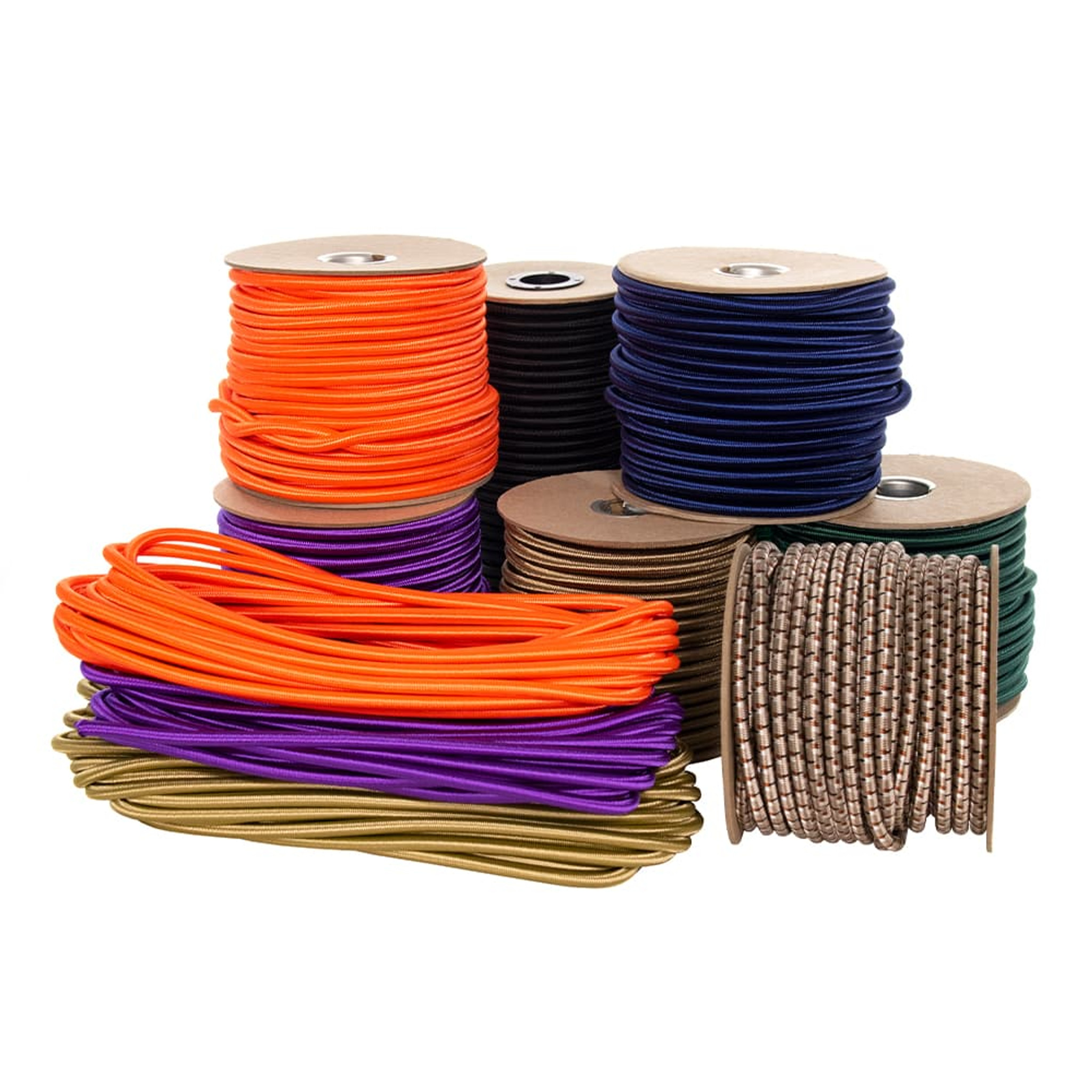 1/2 Nylon Shock Cord - 90 Inner Rubber Strands