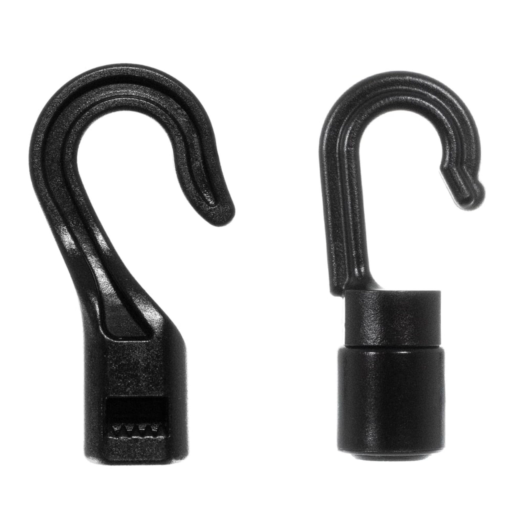 5mm 8mm Elastic Rope Hooks Bungee Shock Fastener Cord End Hanging Connector  for Tying Kayak Boat Bike Tent Awning Parts 5/10pcs