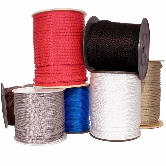 #12 Solid Braid Polished Cotton Sash Cord