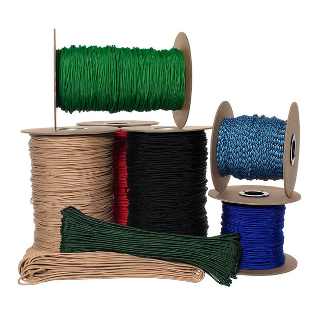 FISHLUND Paracord 550 lb， 7 Strand Type III Paracord Rope 1000ft， High  Strength Nylon Parachute Cord for Camping， Survival， Tactical and Hikin並行輸入