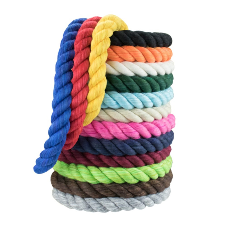 Twisted Colored Cotton Rope