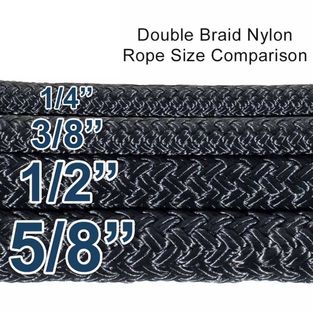 double braided nylon rope