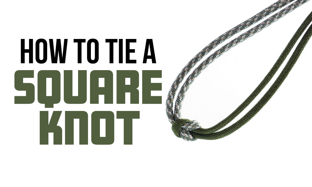 how to tie a square knot bracelet