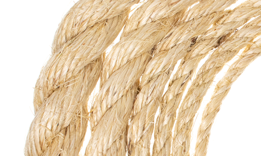 Non-Stretch, Solid and Durable natural rope fiber 