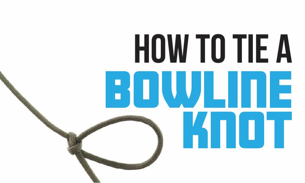 How to Tie a Bowline Knot - Rope and Cord