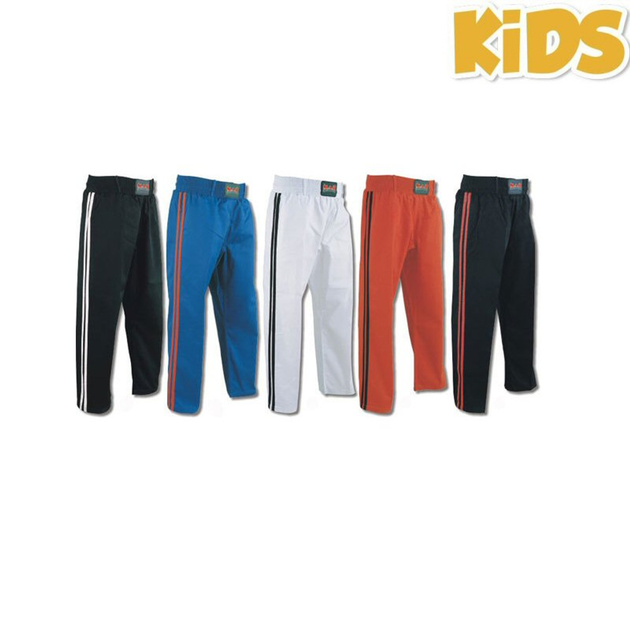 Top Ten Black Classic Kickboxing Pants Black / 120 (00) : Amazon.co.uk:  Fashion