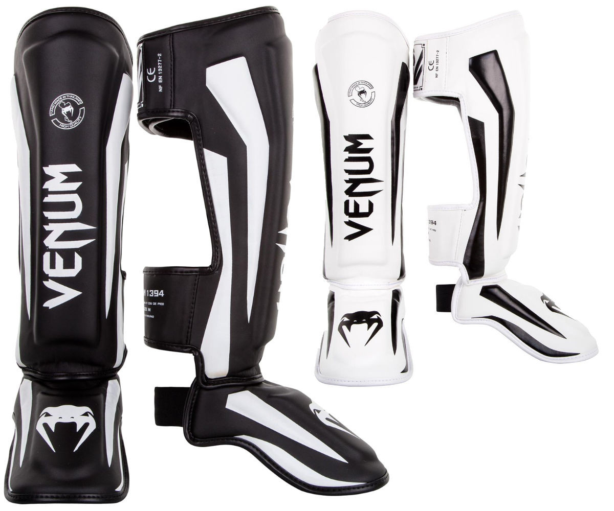 Venum Elite シンガード - ホワイト 2307f7910bfbf78665fbf7f2a3366b