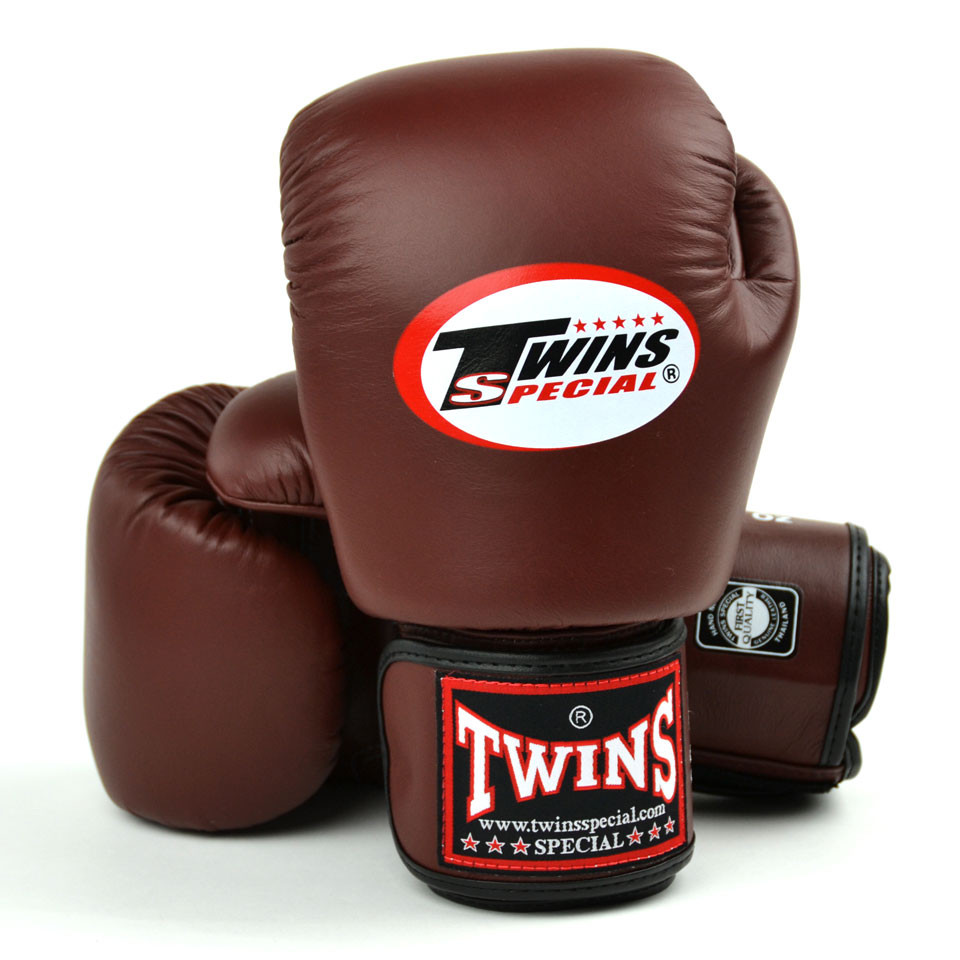 Twins Leather Velcro Boxing Gloves - Martial Art Shop