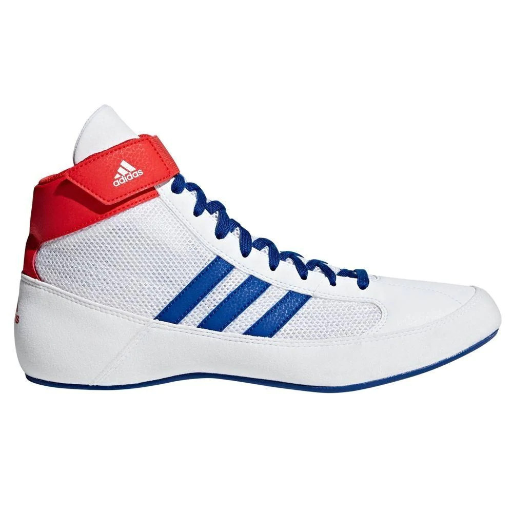 Adidas Havoc Wrestling Boots White Blue Martial Art Shop