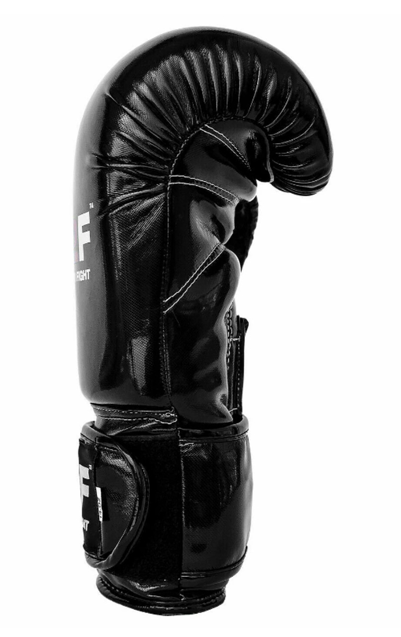 R2F Sports Boxing Gloves Black Red - Martial Art Shop