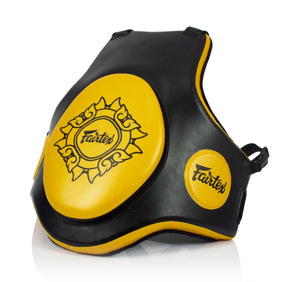 TV2 Fairtex Trainers Vest BlackGold Martial Art Shop