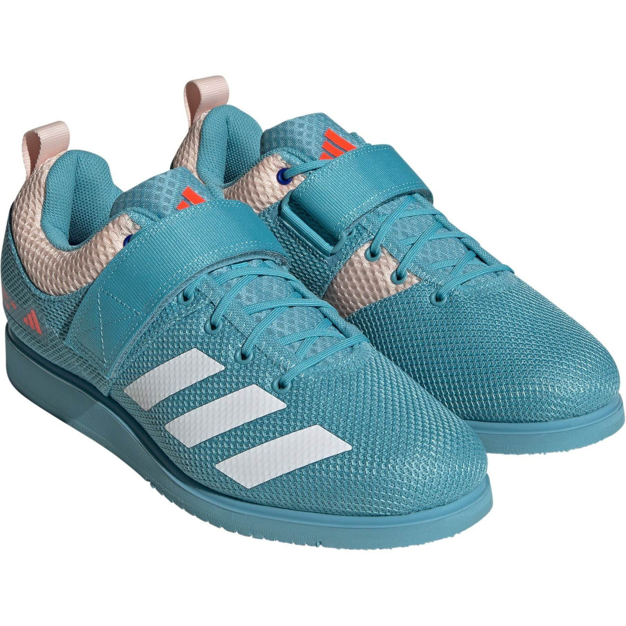 adidas Powerlift 5 Blue White Weightlifting Shoes - Martial Art Shop