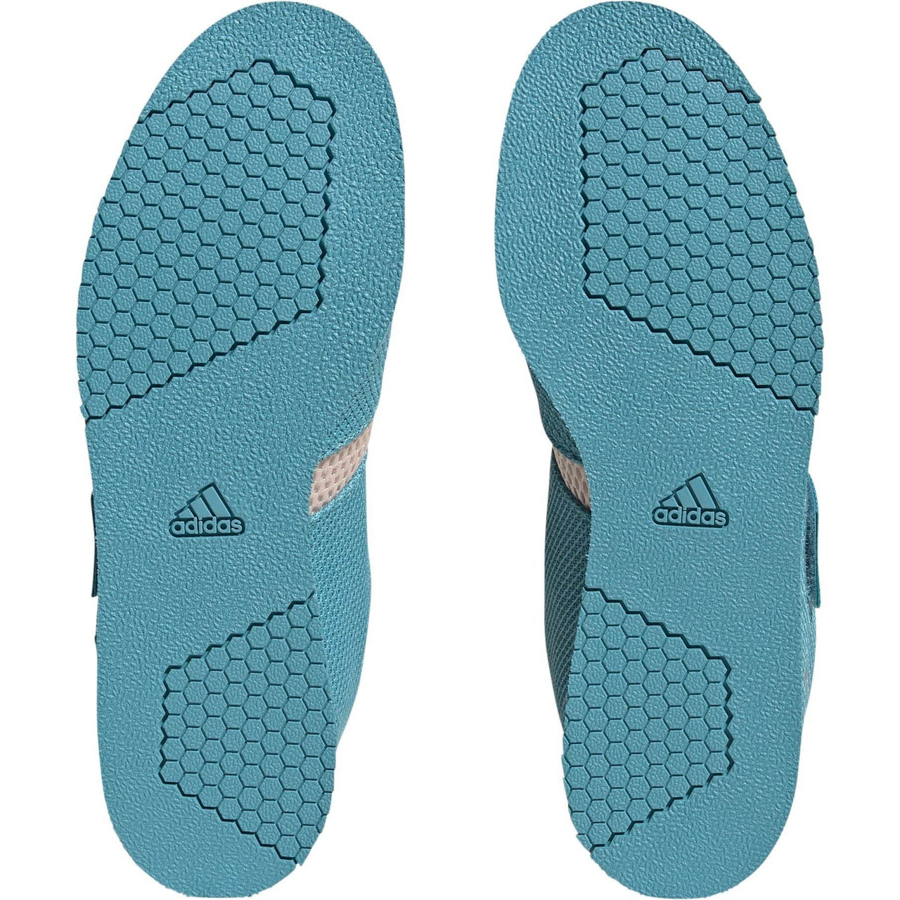 adidas Powerlift 5 Blue White Weightlifting Shoes - Martial Art Shop