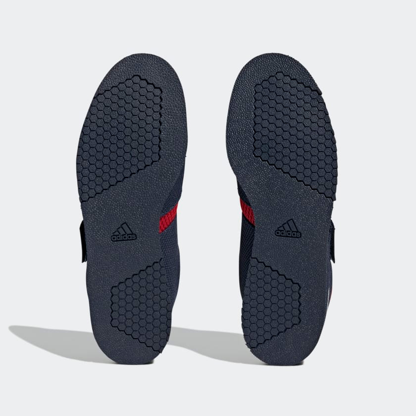 adidas Powerlift 5 Navy Red Weightlifting Shoes - Martial Art Shop