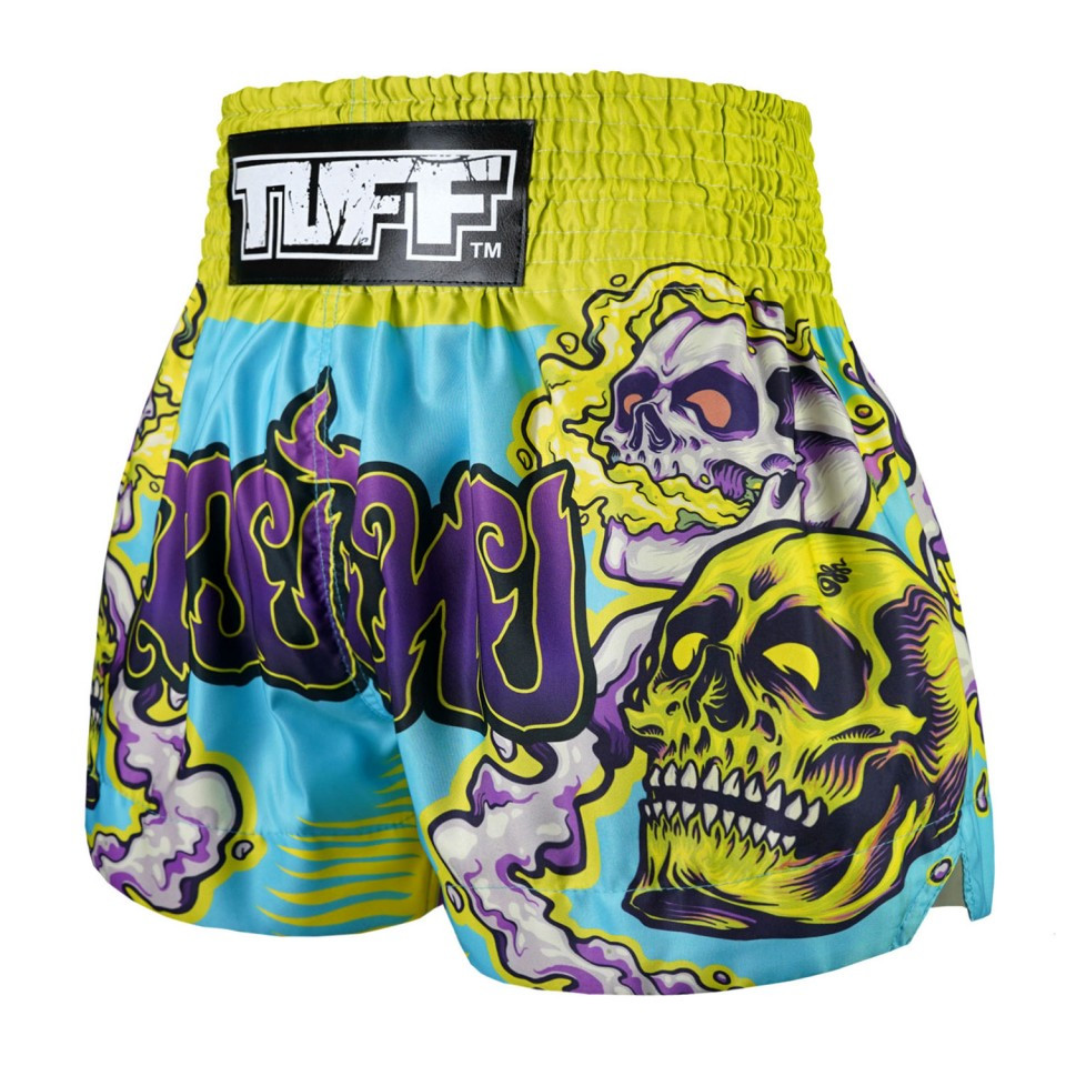 Jungle Hippie Psychedelic Trippy Muay Thai Boxing Shorts