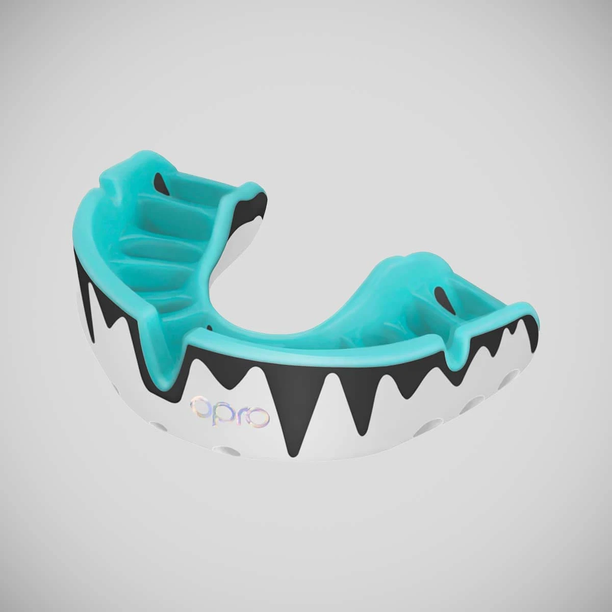 Protège-Dents UFC Platinum Fangz - Double Couche Absorption Choc | Rouge Métal/Noir