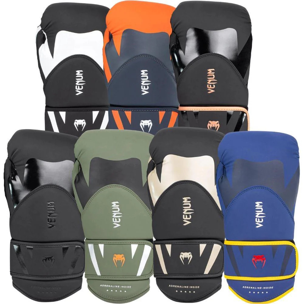 Venum CHALLENGER 4.0 BOXING GLOVES - Bokshandschoenen - khaki/black/kaki Venum CHALLENGER 4.0 BOXING GLOVES - Bokshandschoenen - khaki/black/kaki