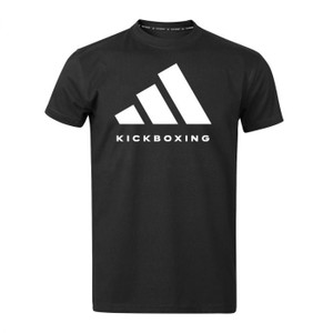 adidas Black White Kickboxing T Shirt