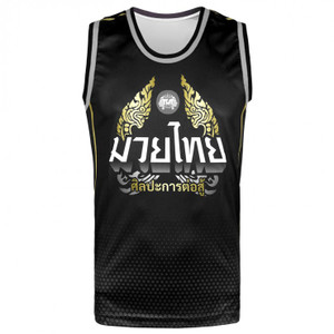 TUFF Tank Top Thai King Of Naga Black