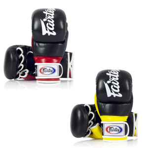 Fairtex Black Super Sparring MMA Gloves