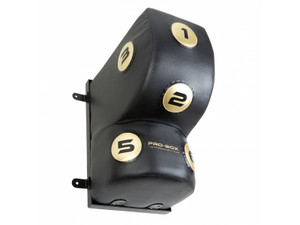 Pro Box Black Gold Uppercut Wall Pad