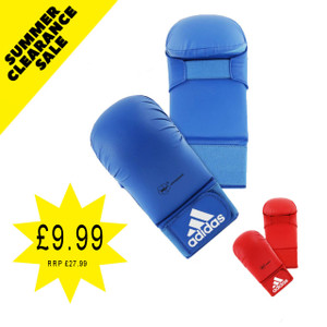 Adidas WKF APPROVED Karate Mitts No Thumb ( Old Style ) Adidas WKF APPROVED Karate Mitts No Thumb ( Old Style )