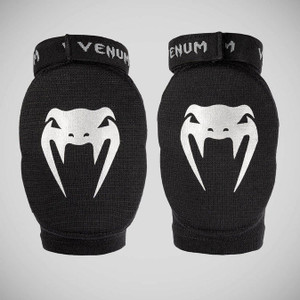 Venum Kontact Elbow Guards Black Silver
