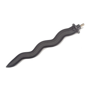 Black Polypropylene Full Contact Snake Spear Head Only