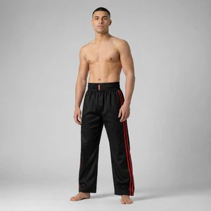 Bytomic Red Label Kids Contact Pants with Stripe Black/Red