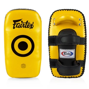 Fairtex KPLC5 Microfibre Thai Kick Pads Gold